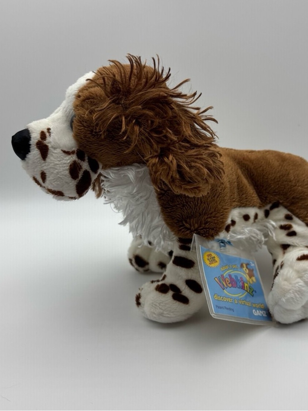 Webkinz Spaniel Dog Plush with Code GANZ